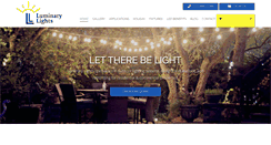 Desktop Screenshot of luminarylights.com